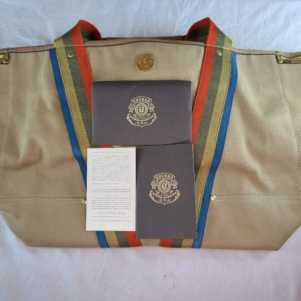 New Ghurka duffel bagNWT Ghurka duffel bag